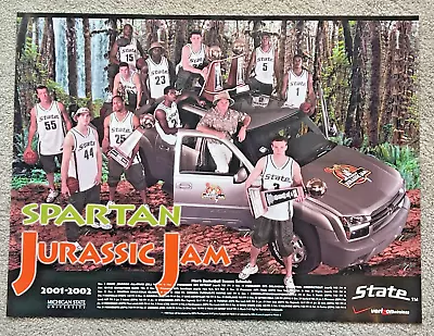 Michigan State Spartans Basketball  The Champs  Poster - 2001-2002 - 24x18 • $9.99