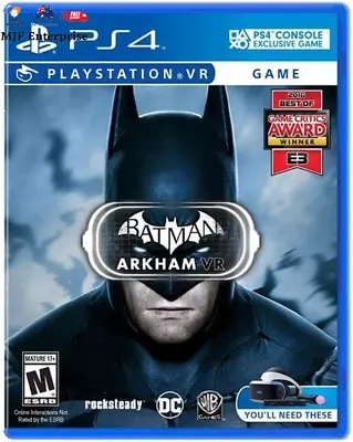 $38.95 • Buy Batman: Arkham VR For Playstation 4