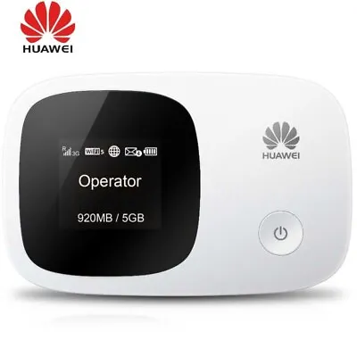 HUAWEI E5336 Mobile 3g WiFi Router MiFi Hotspot 3G Wifi Dongle HSPA Pk E5330 • £45.59