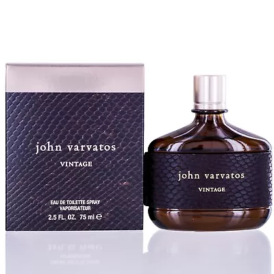 JOHN VARVATOS VINTAGE/JOHN VARVATOS EDT SPRAY 2.5 OZ (M) - New In Box • $29.39