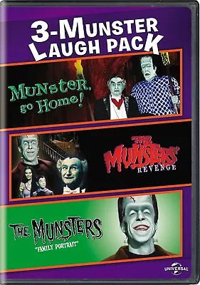 Munster Go Home! / The Munsters' Revenge / The Munsters... DVD Jo McDonnel • $9.49