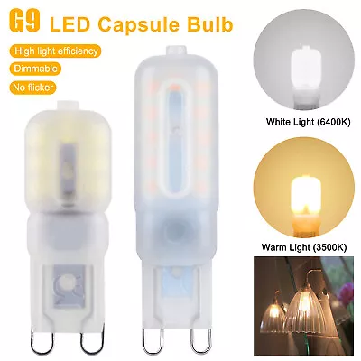 1-10x G9 3W 5W LED Capsule Light Bulb True Replacement For G9 Halogen Light Bulb • $11.99