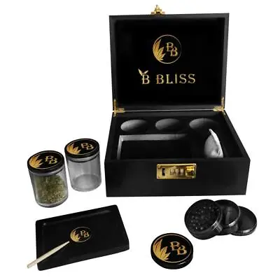 £44.95 • Buy PREMIUM ALL IN ONE STASH BOX B BLISS Ultimate Smoking Accessories And Organiser