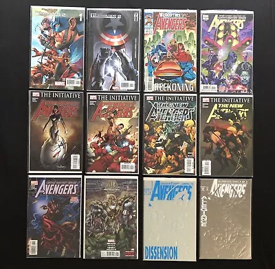 Marvel Comics: AVENGERS  Lot 12 Comic Books; Different Years And Titles. • £19.79