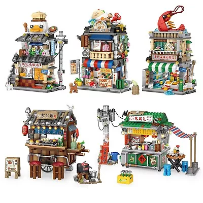 LOZ Mini Blocks Sets Street View Building Blocks Micro Bricks Toy With Manual • $12.90