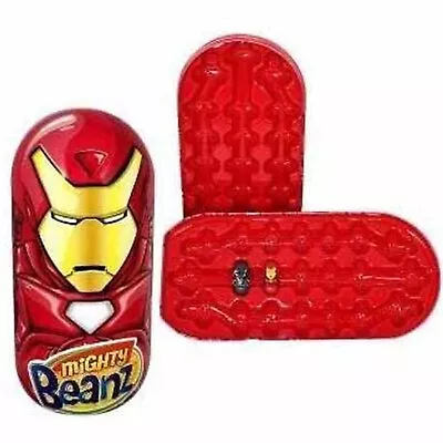 Mighty Beanz Iron Man Tin New 2010 Series 1 Target Exclusive With 2 Marvel Beanz • $29.99