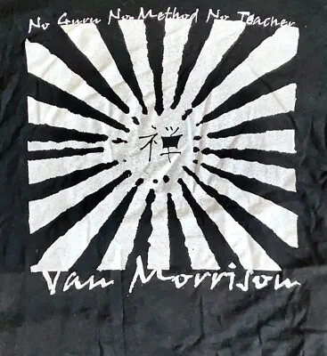 Van Morrison T Shirt Blues T Shirt 70s Rock T Shirt Mens Medium Concert T Shirt • $10.13