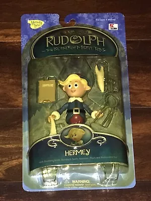 Rudolph Island Of Misfit Toys Memory Lane Hermey Dentist Action Figure New Nos • $24.99