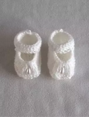 Hand Knitted  Dolls Clothes.Fit Reborn Baby Doll 18 /19  Premature Baby 4/7lb. • £3.75