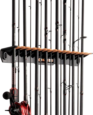 $28.01 • Buy Fishing Rod Rack Holder 15 Hole Vertical Pole Holders Wall Mount Storage Stand