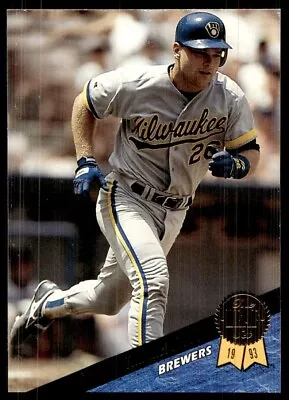 1993 Leaf Tim McIntosh Milwaukee Brewers #78 • $0.99