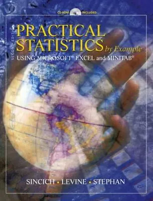 Practical Statistics By Example Using Microsoft Excel And Minitab • $7.37