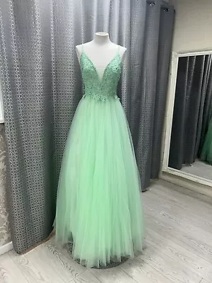 Prom Dress Size 8 XS JORA Mint New With Tags E5 • £70