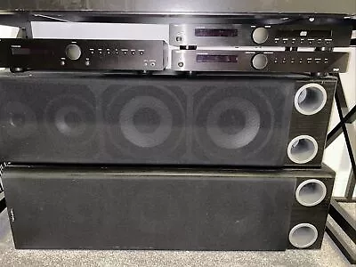 Tibo TI 410 DAB - 2x Standing Speakers /Cd Player/ Tuner And Amplifier • £250