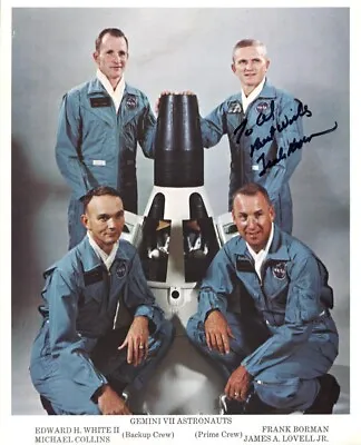 Frank Borman - Autographed Inscribed Photograph • $425