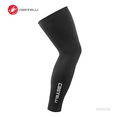 Castelli PRO SEAMLESS Leg Warmers : BLACK • $44.95