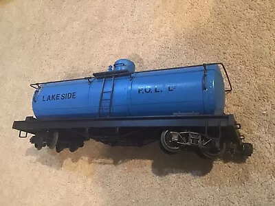 Bachmann G Scale Single Dome Tank Car Lakeside P.O.L.L Repaint • £39