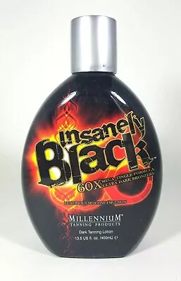 Millennium INSANELY BLACK Hot Tingle 60X Dark Tanning Lotion 13.5 Oz • $30.95