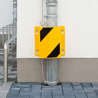 Pipe Guard Powder Coated Yellow/Black Bands Or Hot Dip Galvanised Bare Finish • £124.85