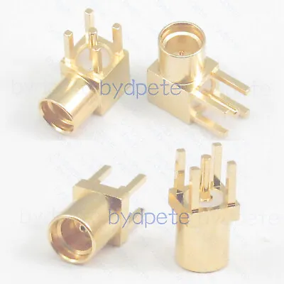 MMCX Female Jack Connector 50ohm Solder For PCB Square Socket Adapeter Bydpete • $2.20