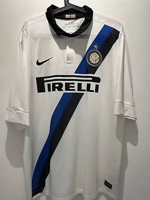 Nike Inter Milan Away Shirt 2011/2012 Size XL Genuine Vintage Retro • £60