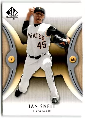 2007 SP Authentic Ian Snell Pittsburgh Pirates #39 • $2.75