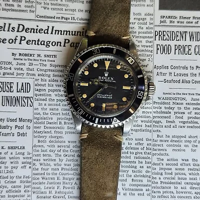 Vintage Rolex 5513 Submariner • $14000