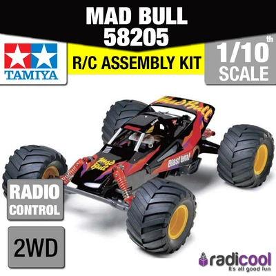 £131.14 • Buy 58205 TAMIYA MAD BULL 2WD LTD 1/10th R/C KIT RADIO CONTROL 1/10 BUGGY NEW!