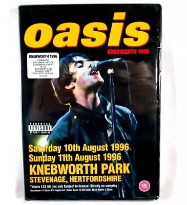 Oasis    Knebworth 1996 DVD Set  Box Set Still Sealed Free Shipping  Rock N Roll • £15.95