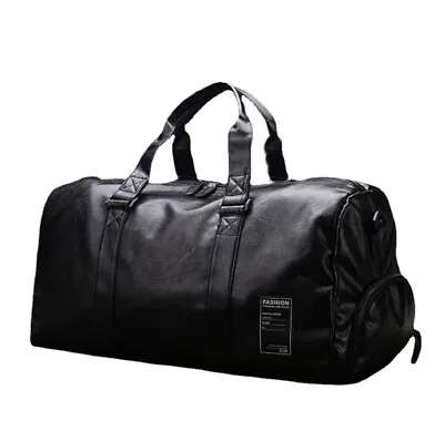 New Men Large Travel Duffel Bags Overnight Weekend Bag Sports Gym Waterproof • $28.13