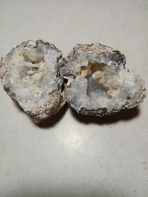 GEODES! 3 Inch Tranca Geode Druzy Quartz Calcite Crystals  Chihuahua MEXICO • $32