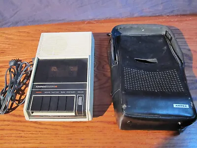 Ampex Micro 9 Portable Cassette Untested • $20