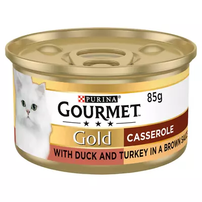 £7.83 • Buy Gourmet Gold Duck And Turkey Casserole Cat Food - 12 X 85g