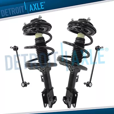 Front Struts W/ Coil Spring Assembly Sway Bars For 2006-2012 Mitsubishi Eclipse • $215.72