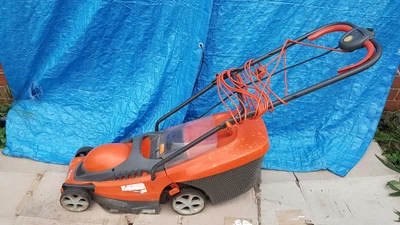 £59.99 • Buy  Flymo Chevron 34VC Electric Wheeled Rotary Lawnmower 1400W - Orange