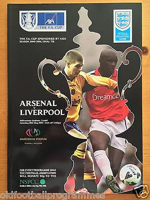 2001 Fa Cup Final Programme *(liverpool V Arsenal)* (12/05/2001)  • £16.99
