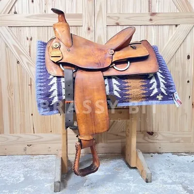 15.5  Saddle King Of Texas Western Saddle • $531.25