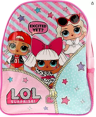 LOL Surprise Girl's   Lets Be Friends  Kids School Backpack LOL Collections • £7.99