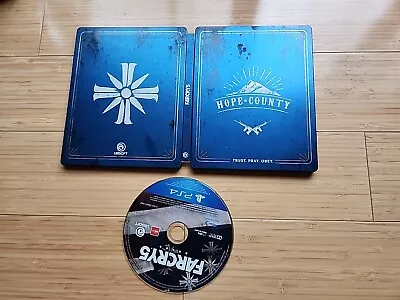 Far Cry 5 - Hope - Country - STEEL BOOK PS4 PlayStation 4 • $30
