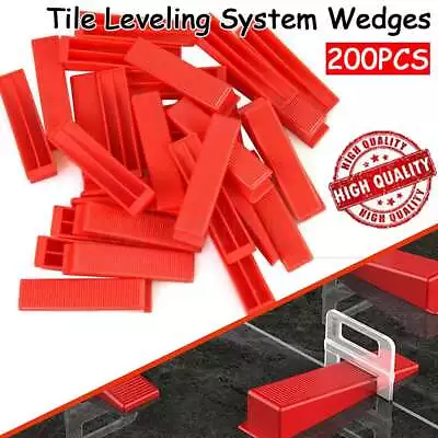 Floor Wall Wedges Tile Leveling System 200PCS Clips Wedges Spacer Tiling Tool AU • $16.45