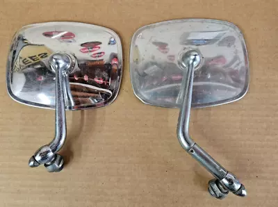 Pair Side Mirrors VW Bus Aircooled Vintage Classic For Parts Or Repair OEM B • $55.20