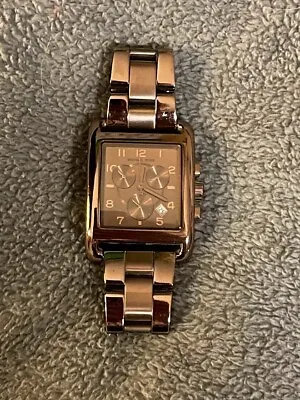 Michael Kors Davenport Chronograph Chocolate Women's Watch • $89