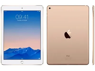Apple IPad Air 2 16GB Wi-Fi 9.7  Grade A Excellent Condition GOLD + Accessories • £99