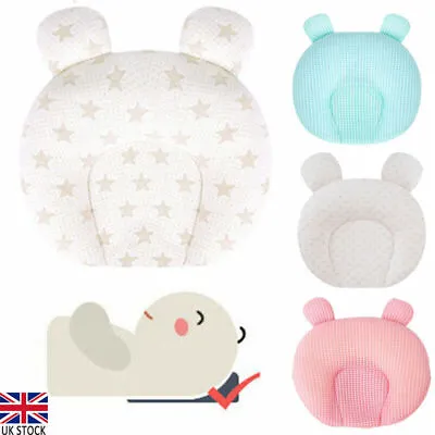 £11.79 • Buy Baby Newborn Pillow Prevent Flat Head Neck Cushion Sleeping Support Anti Roll