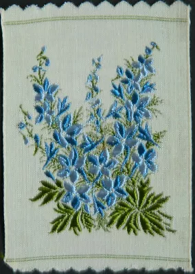 Kensitas Silk Flower (Medium) No 14 Delphinium Silk Only 1.633 • £1.20