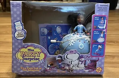 Vintage 1992 Miss Party Surprise Winter Fun Party Complete In Box • $40