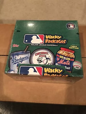 2016 Topps Wacky Packages 1st Edition Major League Baseball Hobby Box 24 Packs • $89.99