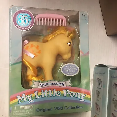 2017 My Little Pony Butterscotch 35th Anniversary Original 1983 Collection NIB • $33.25