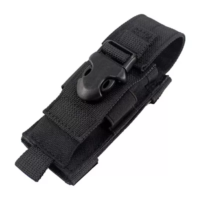 Multitool Pouch Sheath Folding Knife Sheath Pouch For Belt Molle Flashlight Bag • $10.43