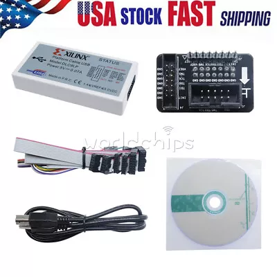 M102 Xilinx Platform USB Download Cable Jtag Programmer FPGA CPLD C-Mod USA • $38.86